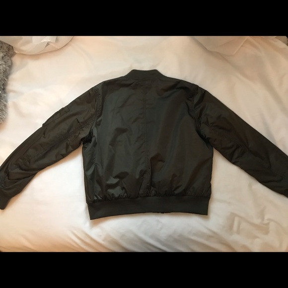 Women’s Nylon Bomber Jacket - Picture 4 of 4